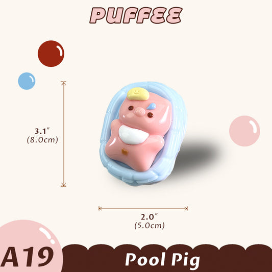 Pool Pig Squishy Toy [A19]