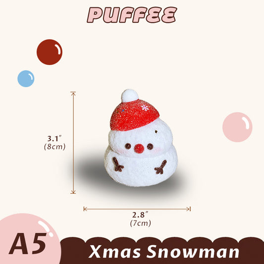 Xmas Snowman Squishy Toy [A5]