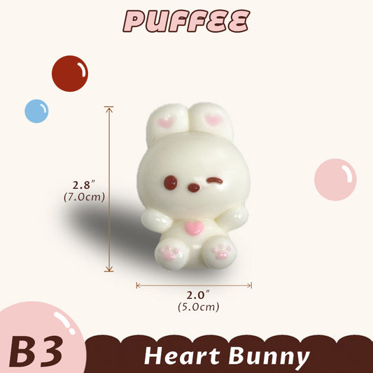 Heart Bunny Squishy Toy [B3]