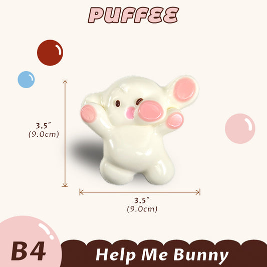 Help Me Bunny Squishy Toy [B4]