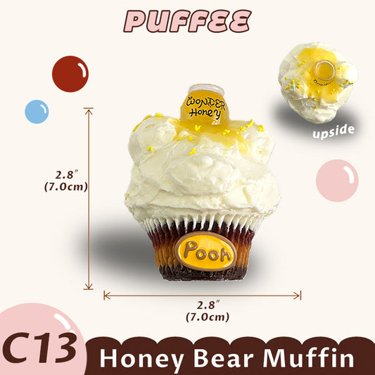 Honey Bear Muffin Squishy Toy [C13]