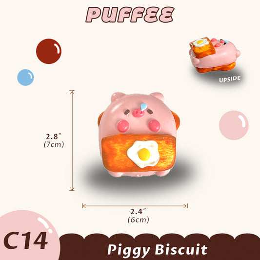 Piggy Biscuit Squishy Toy [C14]