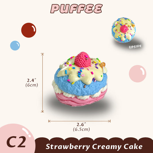 Strawberry Creamy Cake Squishy Toy [C2]