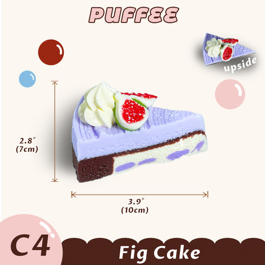 Fig Taro Cake Squishy Toy [C4]