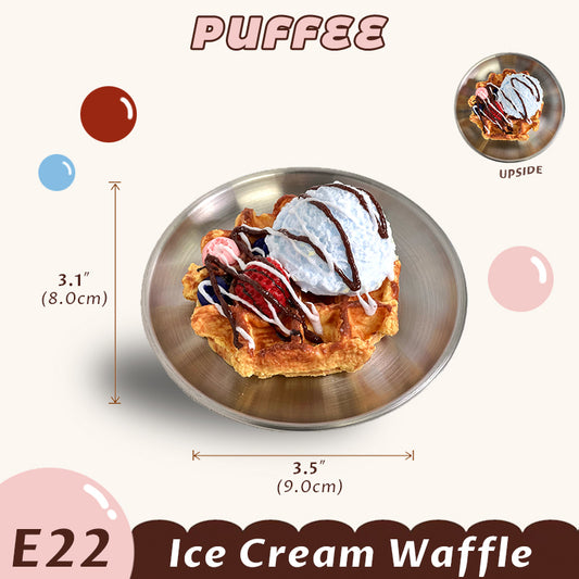 Ice Cream Waffle Squishy Toy [E22]