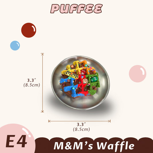 M&M's Waffle Squishy Toy [E4]