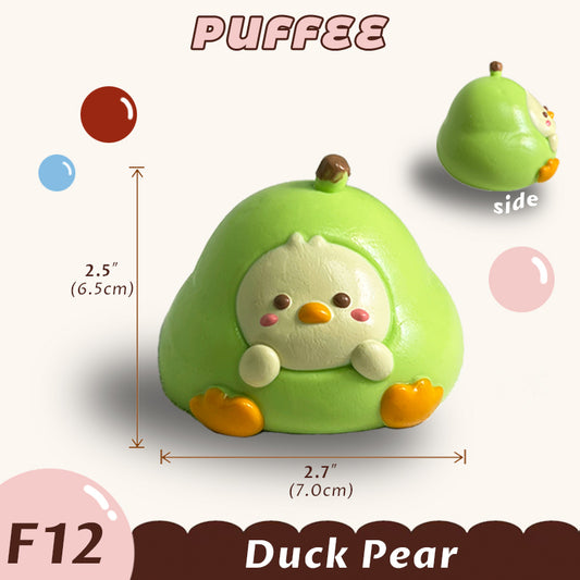 Duck Pear Squishy Toy [F12]