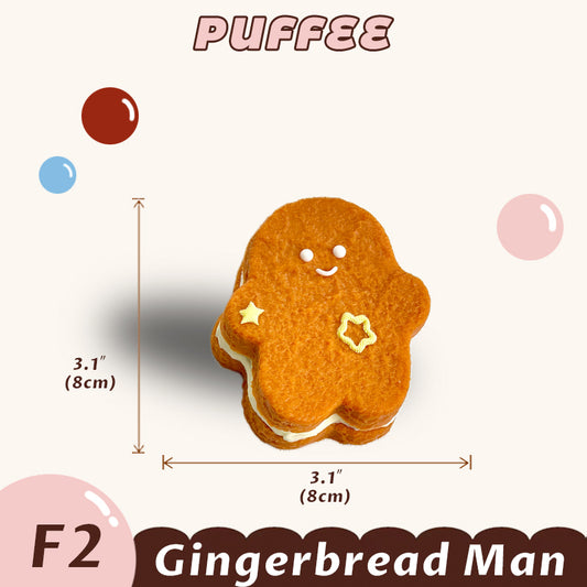 Gingerbread Man Squishy Toy [F2]