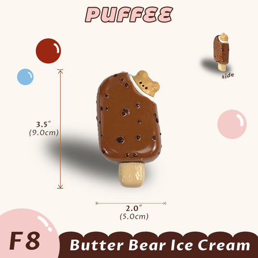 Butter Bear Ice Cream Squishy Toy [F8]