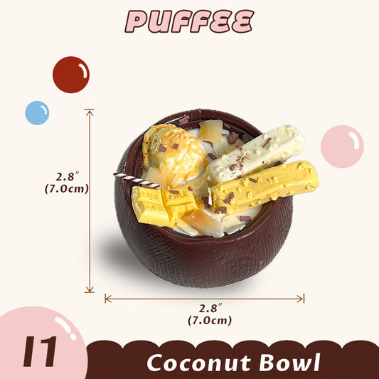 Coconut Bowl Squishy Toy [I1]