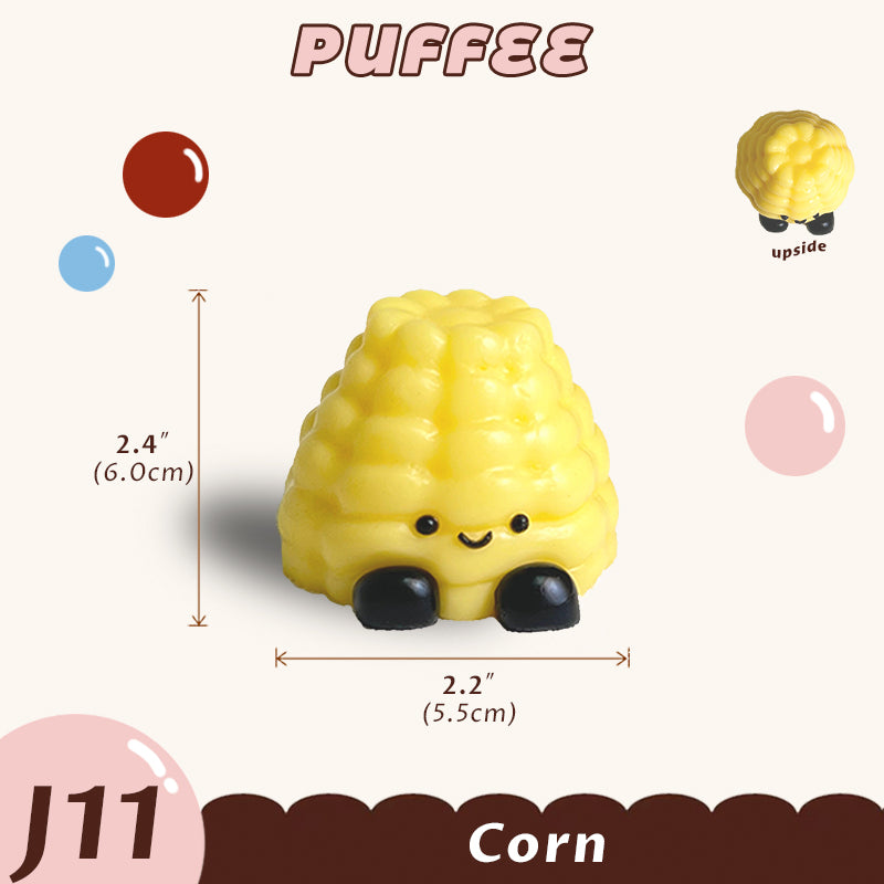 Corn Jelly Cat Squishy Toy [J11]