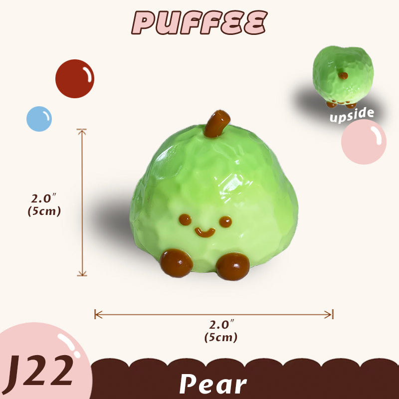 Pear Jelly Cat Squishy Toy [J22]