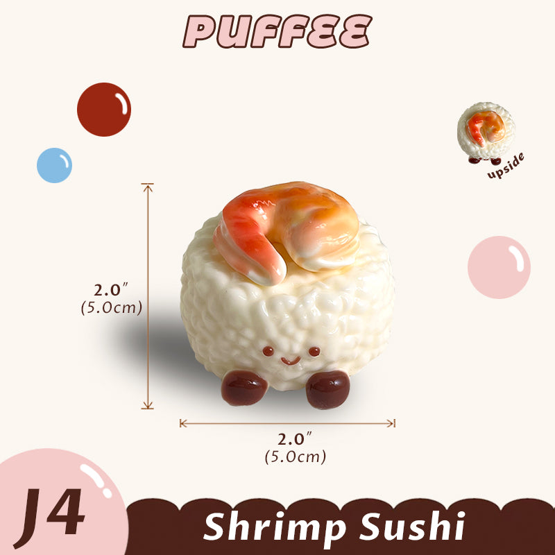 Shrimp Sushi Jelly Cat Squishy Toy [J4]