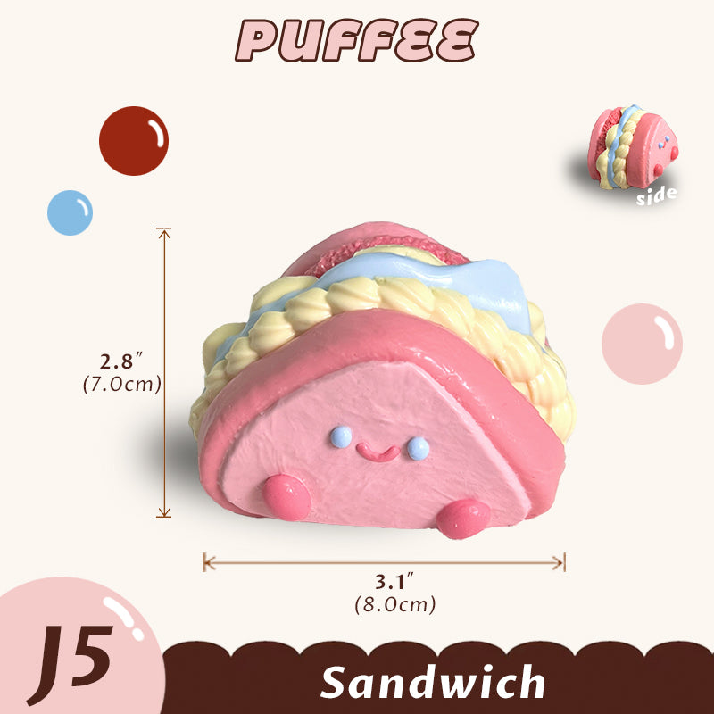 Sandwich Jelly Cat Squishy Toy [J5]