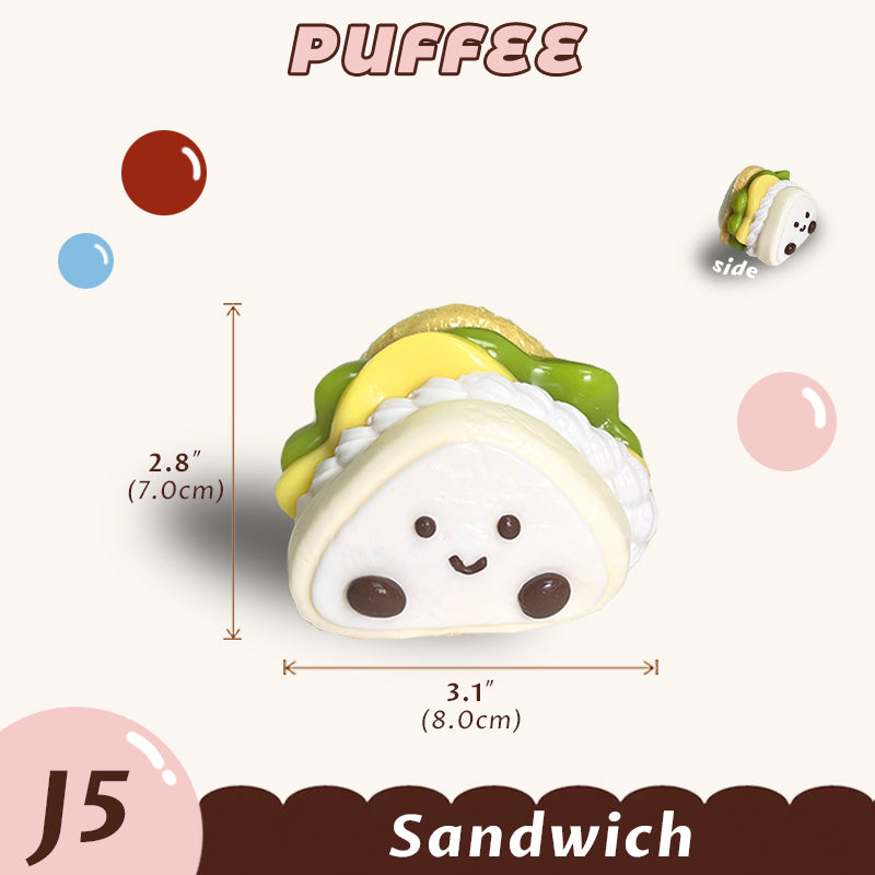 Sandwich Jelly Cat Squishy Toy [J5]