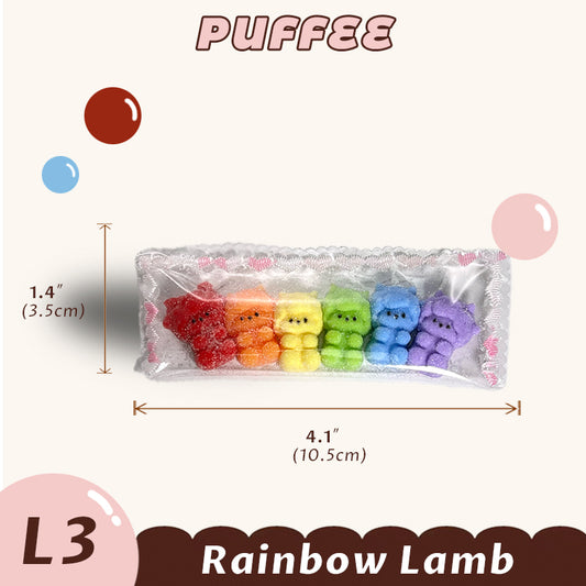 Rainbow Lamb Squishy Toy [L3]