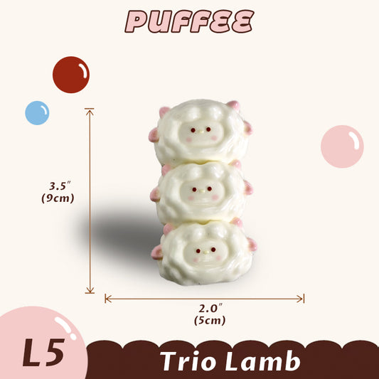 Trio Lamb Squishy Toy [L5]