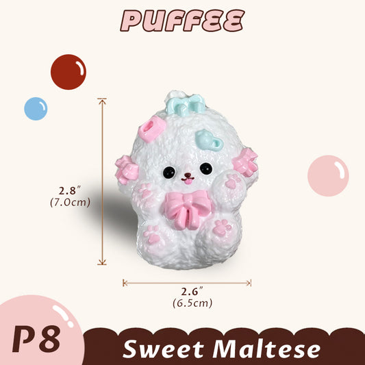 Sweet Maltese Squishy Toy [P8]